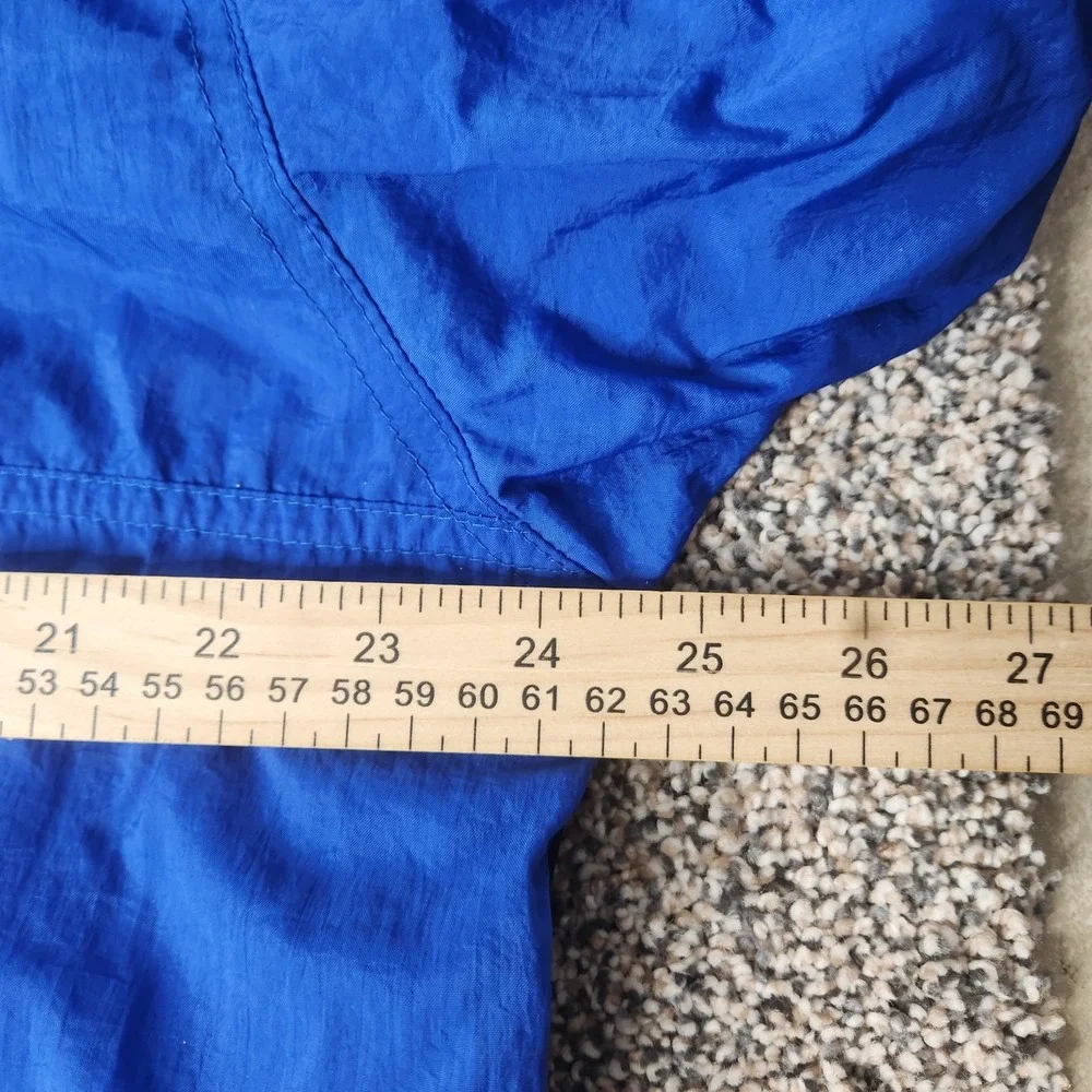 Vintage 90s Nike Womens Xl Center Pocket Mini Swoosh Anorak Jacket‎